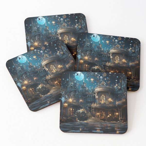 Item preview, Twilight Whispers in the Grand Library designed and sold by oanaunciuleanu.