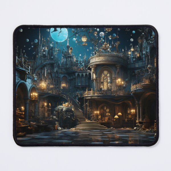 Item preview, Twilight Whispers in the Grand Library designed and sold by oanaunciuleanu.