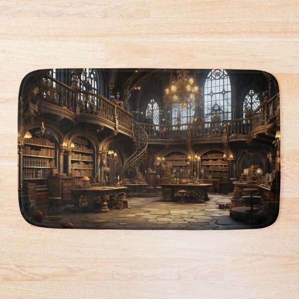 Item preview, Twilight Whispers in the Grand Library designed and sold by oanaunciuleanu.