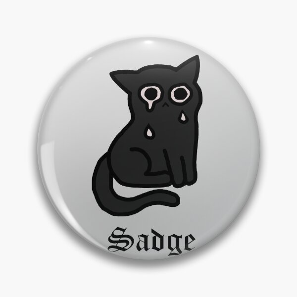 Item preview, Sadge Sad Cat  designed and sold by Biszkompt.