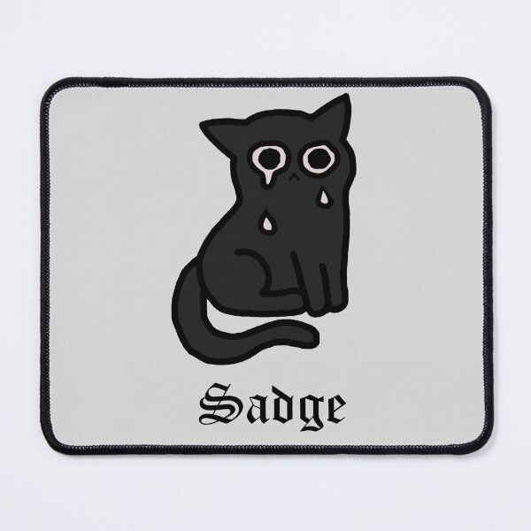 Item preview, Sadge Sad Cat  designed and sold by Biszkompt.