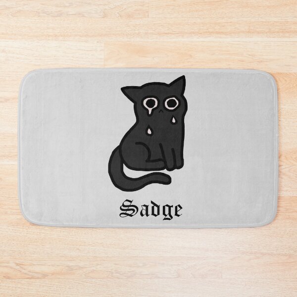 Item preview, Sadge Sad Cat  designed and sold by Biszkompt.