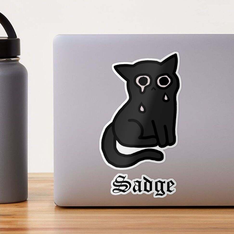 Sadge Sad Cat 
