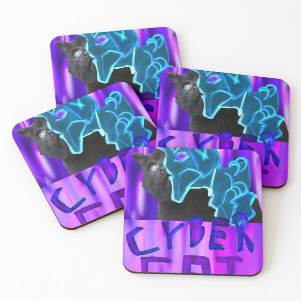 Item preview, Cyber Cat - Cyborg designed and sold by UniverseStore33.