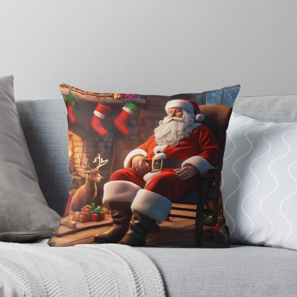 Item preview, Father Christmas in his Cabin in the North Pole on Xmas Eve designed and sold by KALEIDOSCOPE UK.