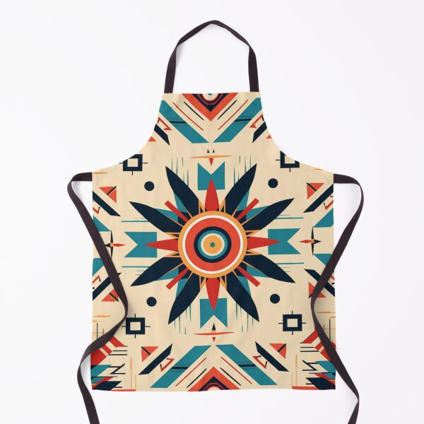 Item preview, Sun Star Geometry | Indigenous Art Deco Seamless Pattern designed and sold by FairX.