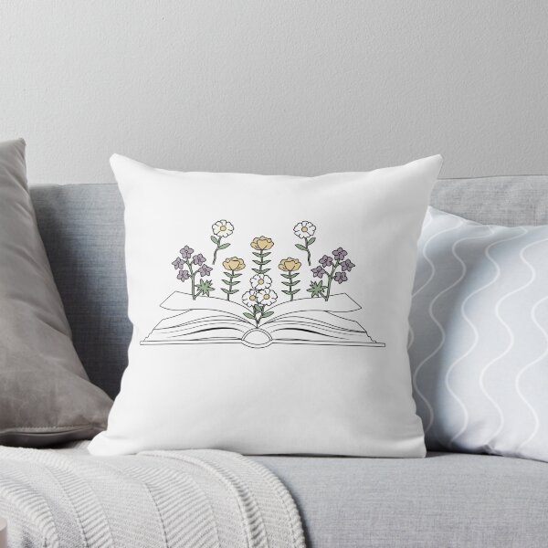 Item preview, Open Book With Flowers designed and sold by DESIGNERSSHOPP.