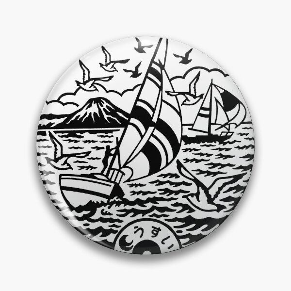 Item preview, Sailing with Mt Fuji Japan - White designed and sold by mattraski.