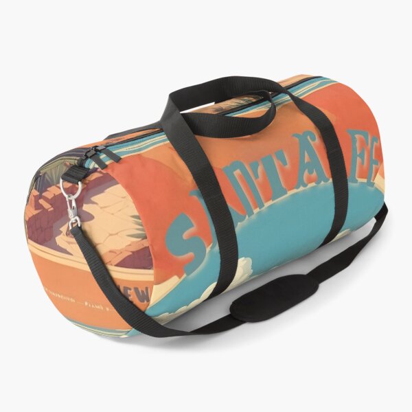 Item preview, Santa Fe Vintage Retro Poster: New Mexico's Artistic Spirit designed and sold by Ceemko's Vintage Corner.