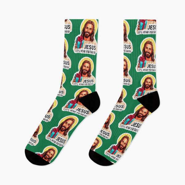Item preview, Jesus It's Your Birthday designed and sold by plushism.