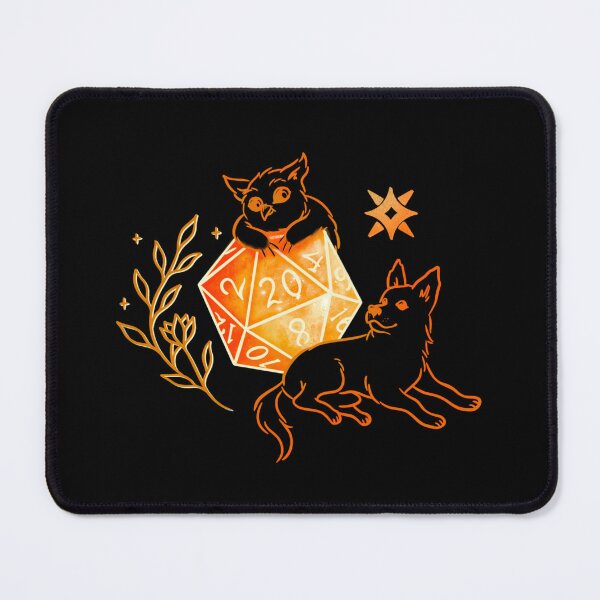 Item preview, Scratch and Owlbear 1d20  designed and sold by Drawingvild.