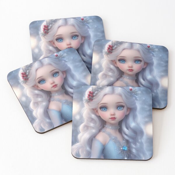 Item preview, Christmas winter ice princess designed and sold by WaryTales.