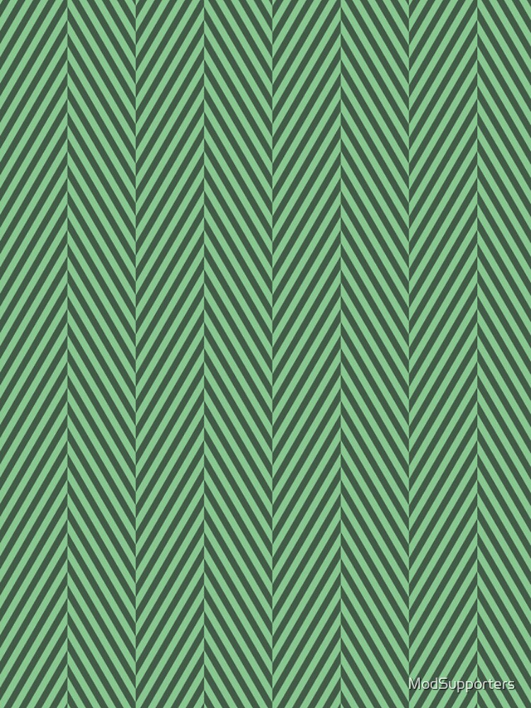 Thumbnail 4 of 4, iPhone Case, GREEN herringbone repeat pattern designed and sold by ModSupporters.