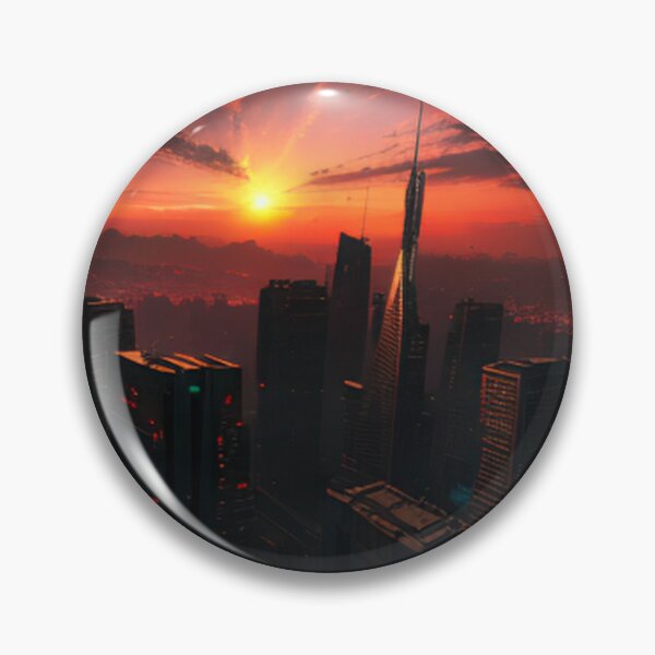 Item preview, Cyberpunk City Sunset designed and sold by Mar1o.