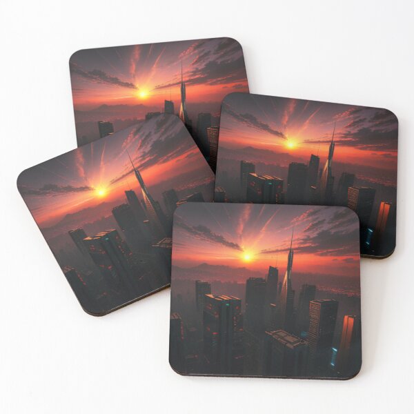 Item preview, Cyberpunk City Sunset designed and sold by Mar1o.