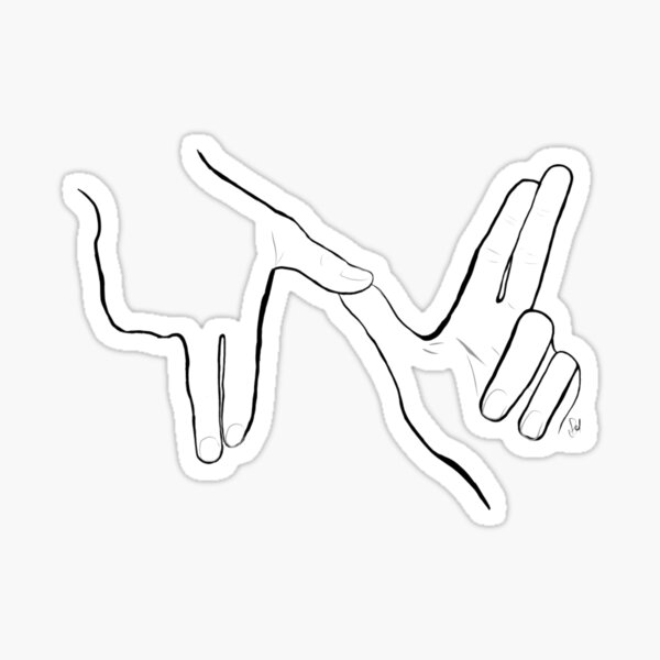 nct hand symbol design sticker by graphicsbysarah redbubble