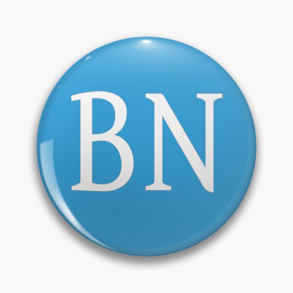 Item preview, BN Initials Monogram Elegant White Letters designed and sold by Jeallan Designs.