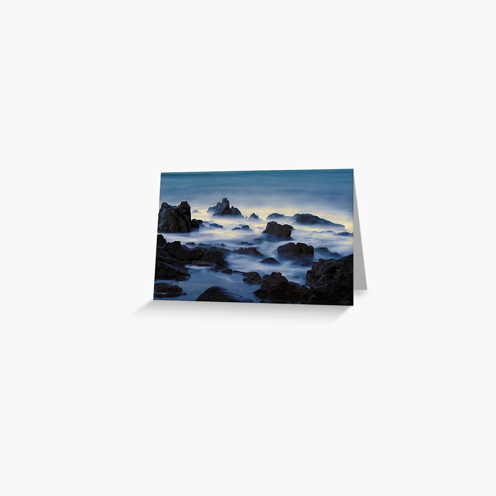 Mountains in the mist Greeting Card