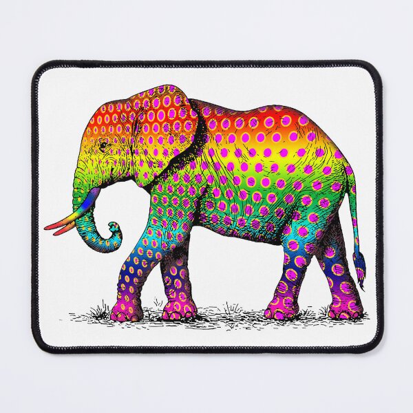Item preview, Rainbow Elephant (LGBTQ+) designed and sold by Hoorahville.