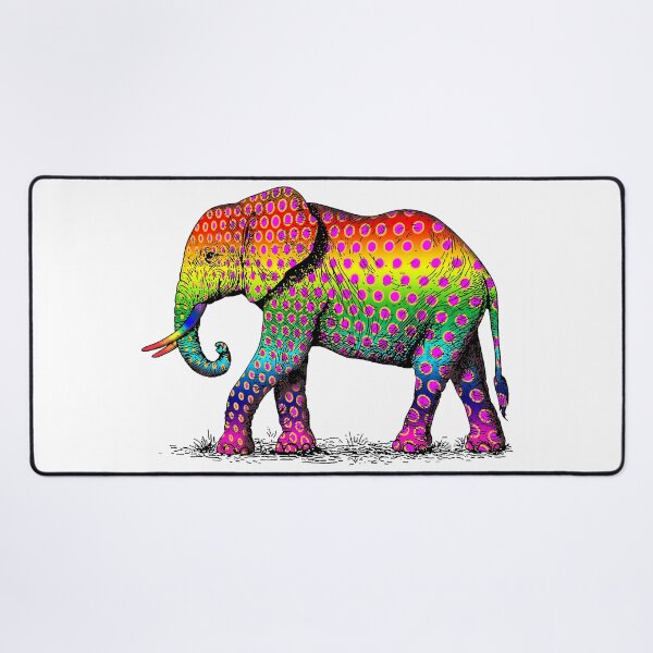 Item preview, Rainbow Elephant (LGBTQ+) designed and sold by Hoorahville.