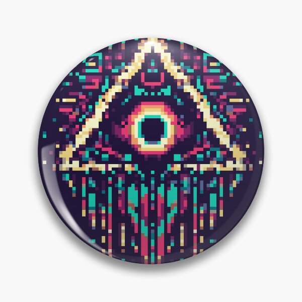 Item preview, Eye of the Occult Pixel Art designed and sold by Humbugle.