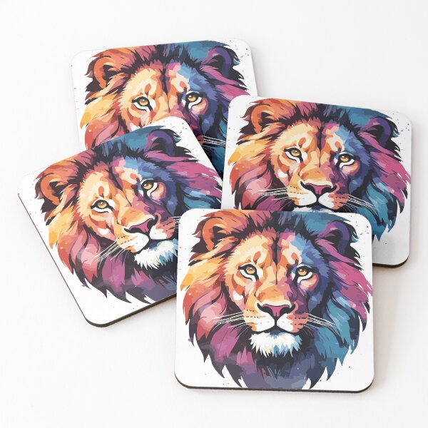 Item preview, Colorfull lion designed and sold by IDEA-POINT.