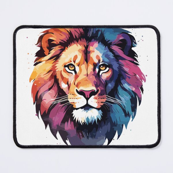 Item preview, Colorfull lion designed and sold by IDEA-POINT.