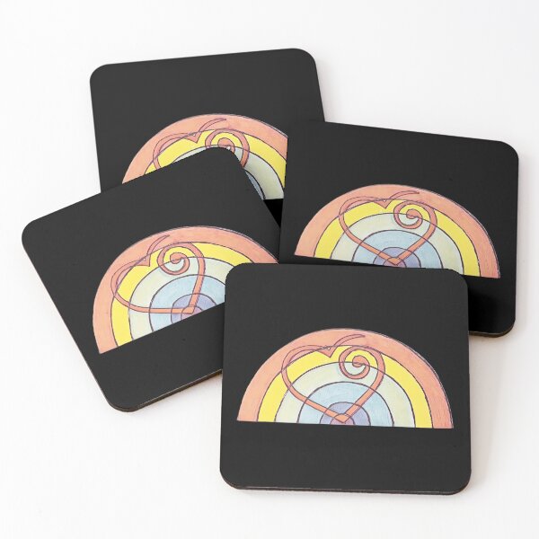 Item preview, Rainbow heart retro designed and sold by FlossOrFi.