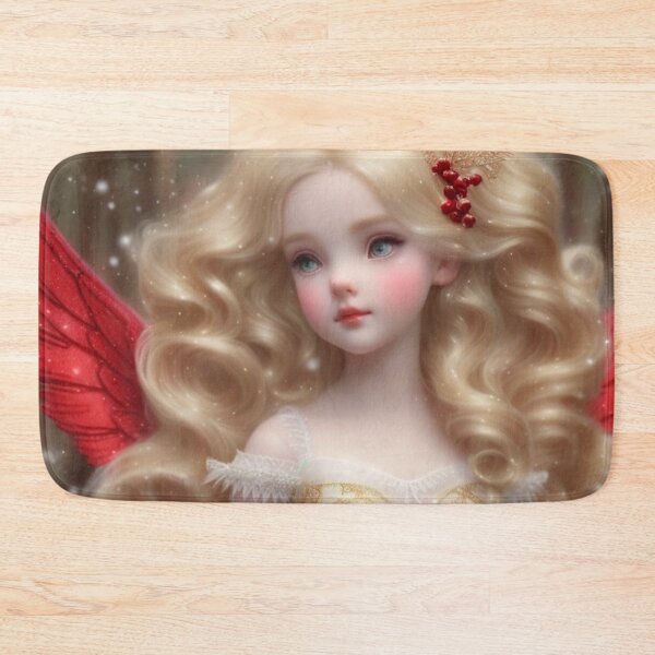 Item preview, Christmas angel red designed and sold by WaryTales.