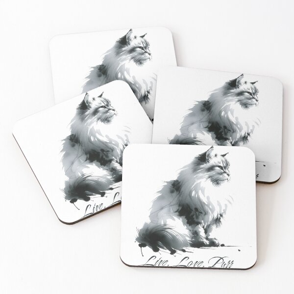 Item preview, Live, Love, Purr designed and sold by EBotto1.