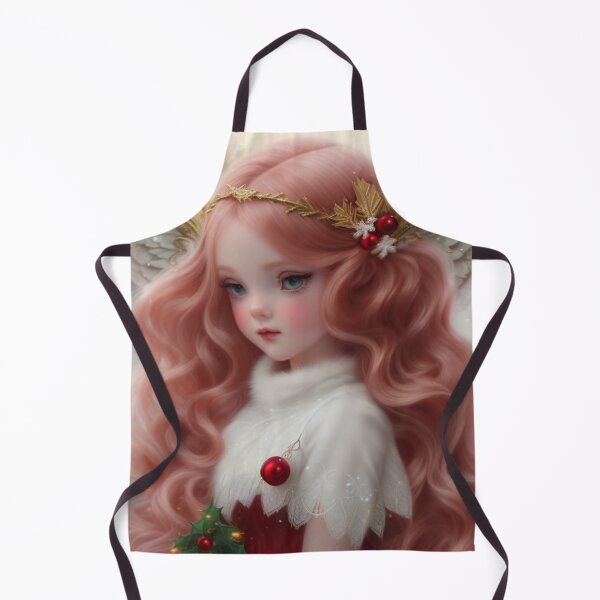 Item preview, Christmas angel red pink designed and sold by WaryTales.