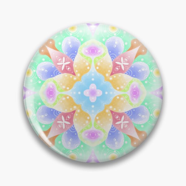 Item preview, Good vibes mandala designed and sold by AliceWonderdraw.