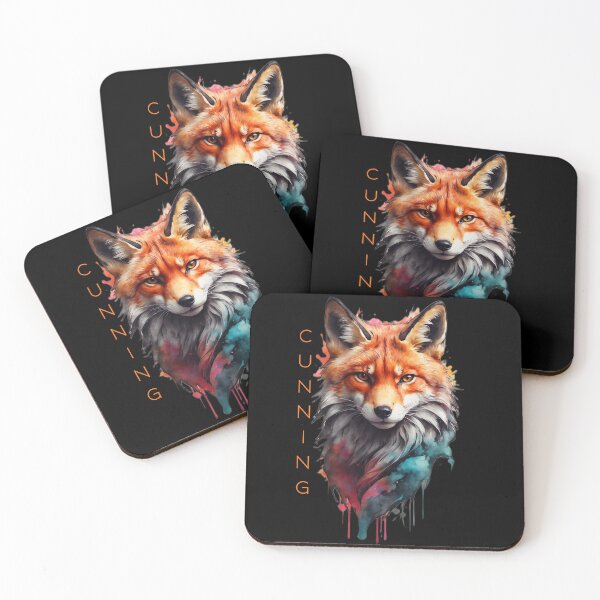 Item preview, Cunning and Colorful Fox designed and sold by ZamaDesigns.