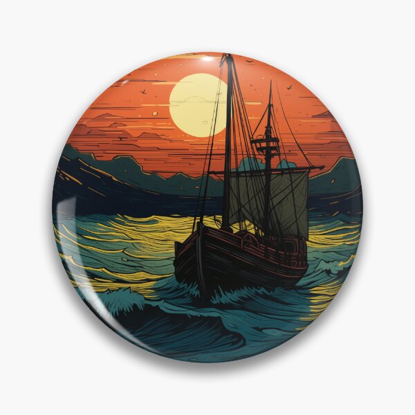 Artikelvorschau, Kreuzfahrt bei Sonnenuntergang entworfen und verkauft von Jacobstudios22.