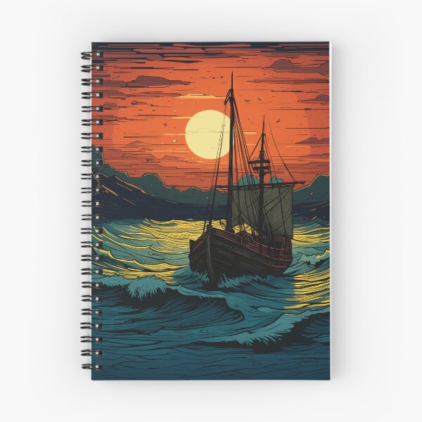 Artikelvorschau, Kreuzfahrt bei Sonnenuntergang entworfen und verkauft von Jacobstudios22.