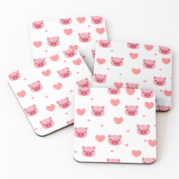 Item preview, Cute Pigs Heart Lovely Design Party Kids Fun  designed and sold by RacShop7.