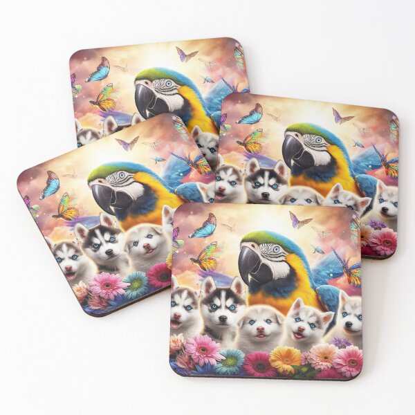 Item preview, Eccentric Plumage: Parrot Palette Masterpieces designed and sold by Daniel Dudgeon.