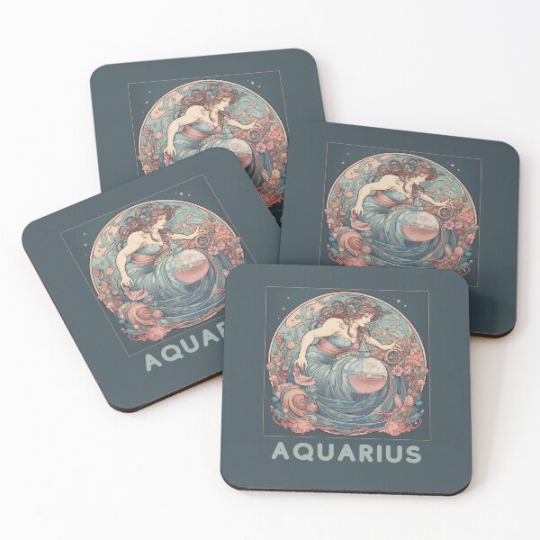 Item preview, Aquarius Zodiac- Horescope/SunSign Theme  designed and sold by CosmicNook1.