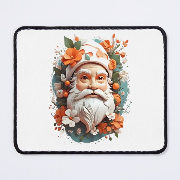 Item preview, Cute Santa Face - Funny Christmas - Christmas Day - Santa Claus designed and sold by stylishdzign.