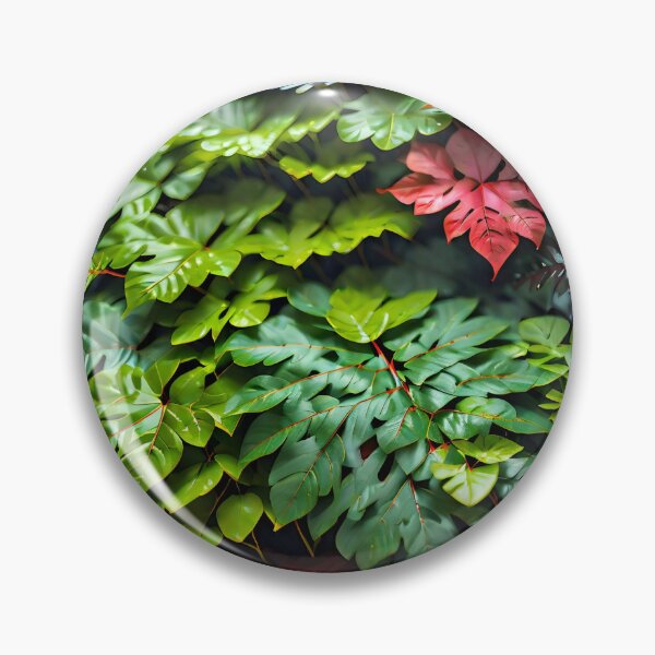 Item preview, Rain-Soaked Luah Forest Artwork - Overlapping Leaves Beauty designed and sold by Best-Art-32.