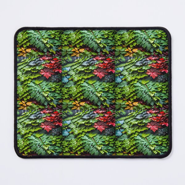 Item preview, Rain-Soaked Luah Forest Artwork - Overlapping Leaves Beauty designed and sold by Best-Art-32.