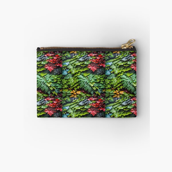 Item preview, Rain-Soaked Luah Forest Artwork - Overlapping Leaves Beauty designed and sold by Best-Art-32.