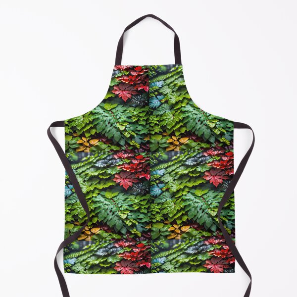 Item preview, Rain-Soaked Luah Forest Artwork - Overlapping Leaves Beauty designed and sold by Best-Art-32.