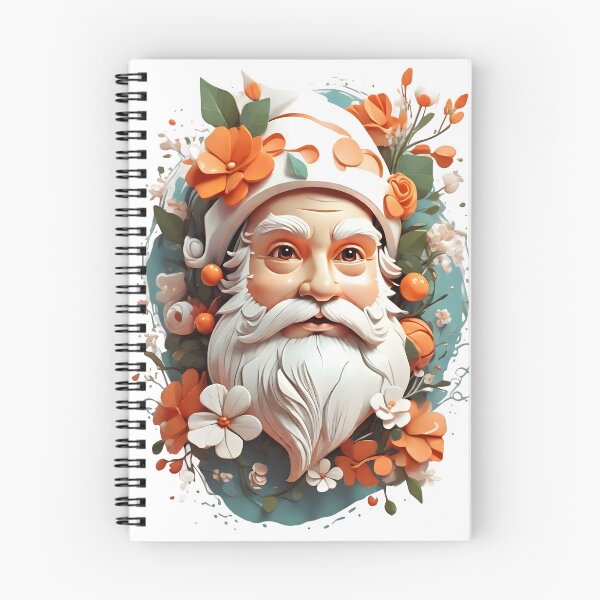 Item preview, Cute Santa Face - Funny Christmas - Christmas Day - Santa Claus designed and sold by stylishdzign.