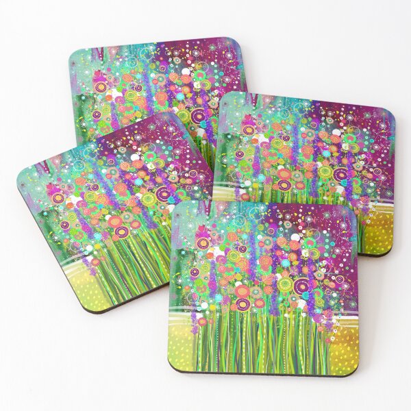 Item preview, Bloom Abstract Flower Art designed and sold by FeralLaFemme.