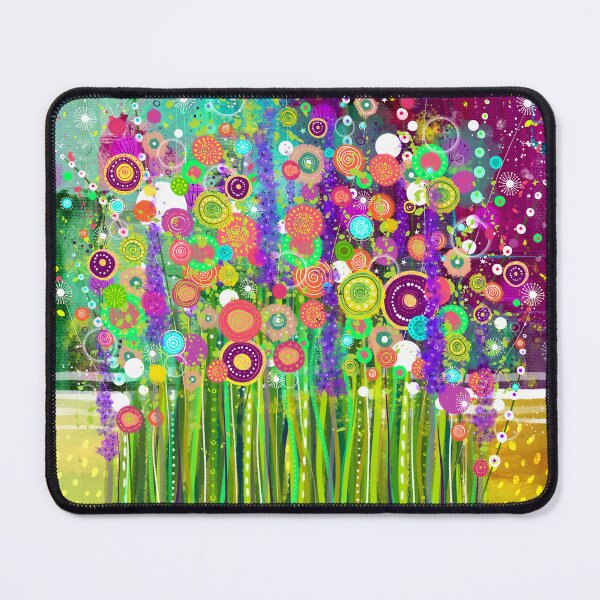 Item preview, Bloom Abstract Flower Art designed and sold by FeralLaFemme.