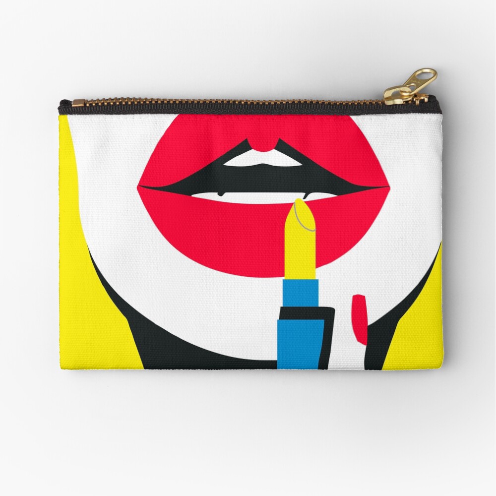 Item preview, Zipper Pouch designed and sold by blackink-design.