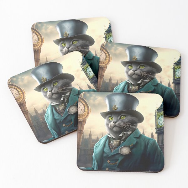 Item preview, British shorthair cat in London designed and sold by Pixelartistin.