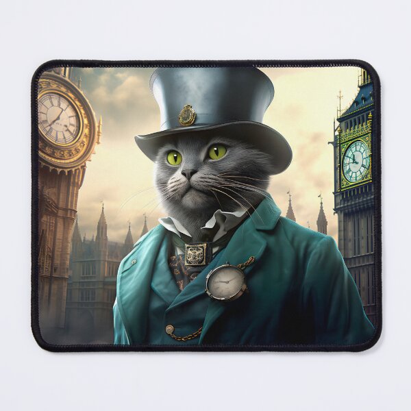 Item preview, British shorthair cat in London designed and sold by Pixelartistin.