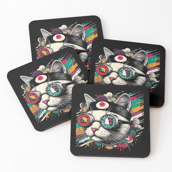 Item preview, Surreal Sushi Cat designed and sold by Yogimeister.